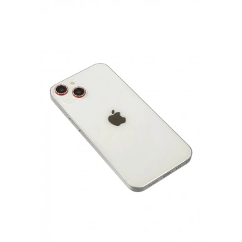 Apple iPhone 14 Uyumlu Diamond Kamera Lens - Kırmızı