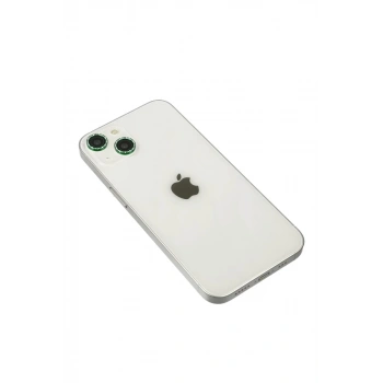 Apple iPhone 14 Uyumlu Diamond Kamera Lens - Yeşil