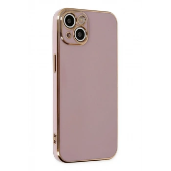 Apple iPhone 14 Uyumlu Kılıf Volet Silikon - Mor