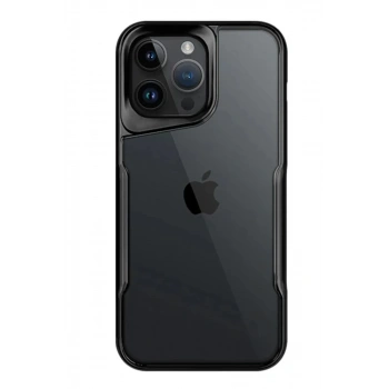 Apple iPhone 15 Pro Uyumlu Kılıf Boyi Silikon Kapak - Siyah
