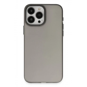 Apple iPhone 15 Pro Uyumlu Kılıf Modos Metal Kapak - Siyah
