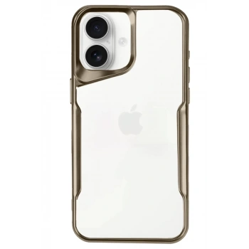 Apple iPhone 16 Plus Uyumlu Kılıf Boyi Silikon Kapak - Desert