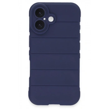 Apple iPhone 16 Plus Uyumlu Kılıf Optimum Silikon - Lacivert