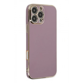Apple iPhone 16 Pro Kılıf Volet Silikon - Mor