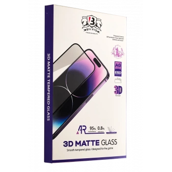 Apple iPhone 16 Pro Uyumlu Bilvis 3D Mat Cam Ekran Koruyucu