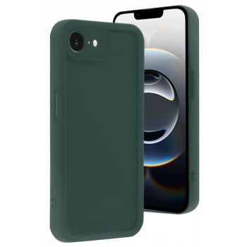 Apple iPhone 16E Kılıf Viera Silikon - Koyu Yeşil
