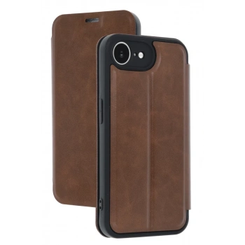 Apple iPhone 16E Uyumlu Kılıf Flip Cover - Taba