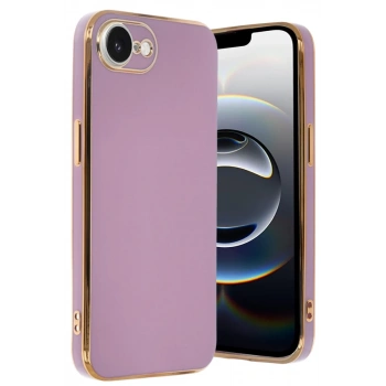 Apple iPhone 16E Uyumlu Kılıf Volet Silikon - Mor