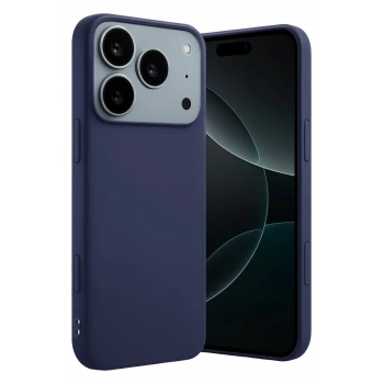 Apple iPhone 17 Pro Max Uyumlu First Silikon - Lacivert