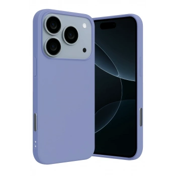 Apple iPhone 17 Pro Max Uyumlu Nano içi Kadife Silikon - Lila