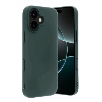 Apple iPhone 17 Uyumlu First Silikon - Koyu Yeşil