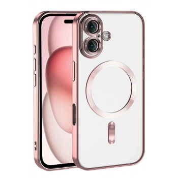 Apple iPhone 17 Uyumlu Kross Magneticsafe Kapak - Rose
