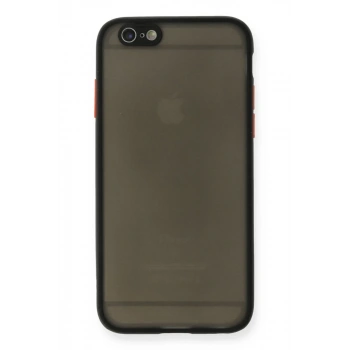 Apple iPhone 6 Uyumlu Kılıf Montreal Silikon Kapak - Siyah