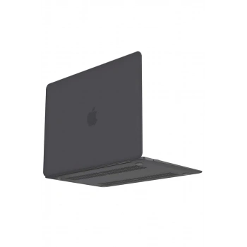 Apple Macbook Air 13.3 Macbook Buzlu Kapak - Füme