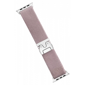 Apple Watch 42mm Uyumlu Forest Kumaş Kordon - Lila