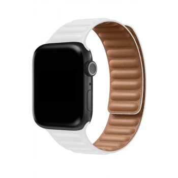 Apple Watch 42mm Uyumlu Loop Kordon - Beyaz