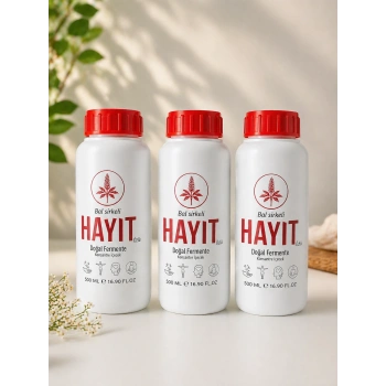 Bal Sirkeli Hayıt Özlü Doğal Fermente İçecek 500 ml Konsantre Bitkisel İçecek