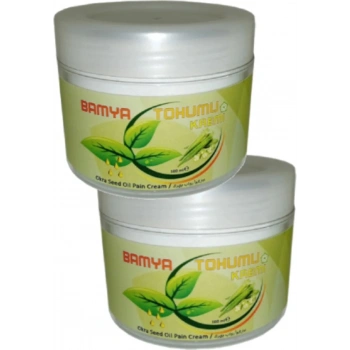 Bamya Tohumu Yağı Masaj Kremi 100 ml x 2 Ad