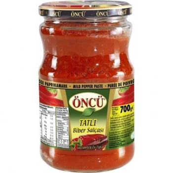 Biber Salçası Tatlı 700gr 1 Adet