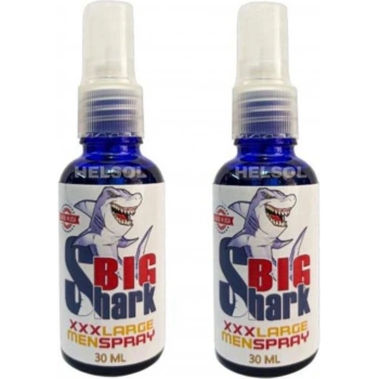Big Shark Bakım ve Masaj Spreyi 30 ml x 2 Adet