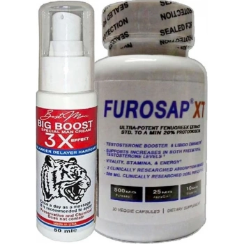 Bigboost 50 ml Erkeklere 3xeffect Krem + Yanında Xt 30lu