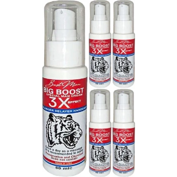 Bigboost Cream 5 Adet Erkek Uzun-Kalın-Sert- Bakım Kremi 50 ml
