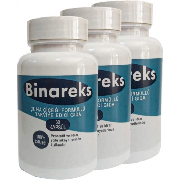 Binreks 3 Adet Çuha Çiçeği Formüllü Erkeklere Özel 30LU Formül