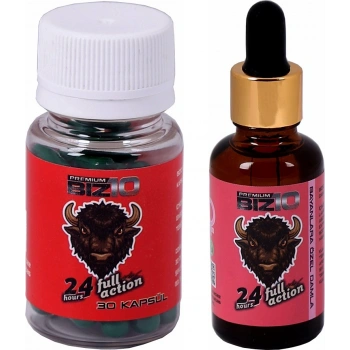 Bizon 600mg 30Lu Ve Bizon Kadın Damla 30 Ml