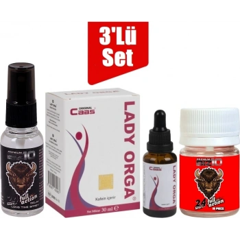 Bizon Sprey Caas Lady Orga Kadin Kadın Damla Bizon 100MG 10lu