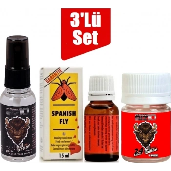 Bizon Sprey Spanish Fly Kadin Kadın Damla Bizon 100MG 10lu