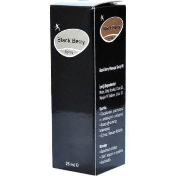 Black Berry Masaj Sprey