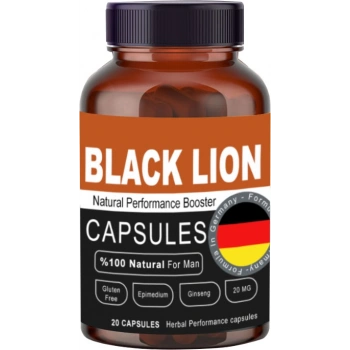 Black Lion Men Booster 20 Capsul