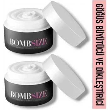 Bombsize Kadınlara Özel Göğüs Bakım Kremi 50 ml x 2 Adet