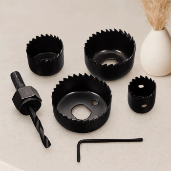 Buat Delik Açma Seti 6lı 32-38-44-54 mm 3/8 Hex