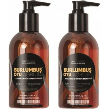 Burlumbuş Otu Bitkisel Jel 120 ml 2 Kutu