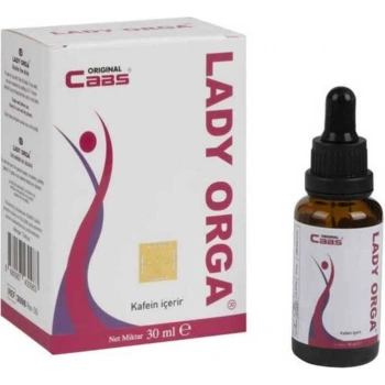 Caas Lady Orga Kadınlara Özel Hareketleyici Damla 30 ml