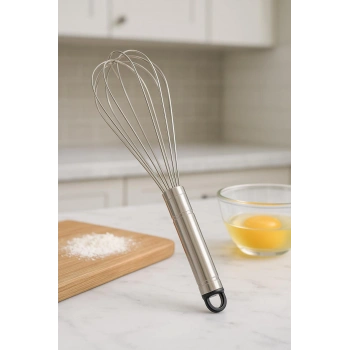 Çelik Büyük Yumurta Çırpıcı 32 cm