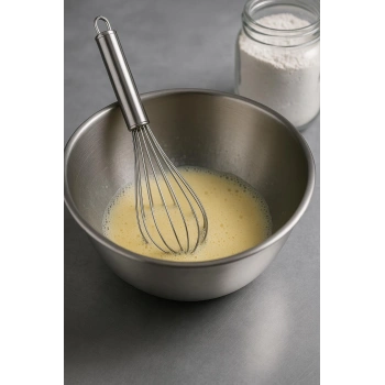 Çelik Küçük Yumurta Çırpıcı 14 cm