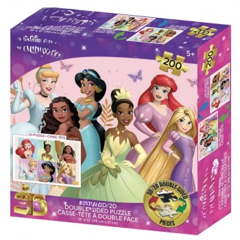 Çift Taraflı Puzzle 200 Parça