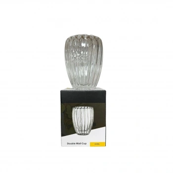 Çizgili Kulpsuz Bardak 350 ml