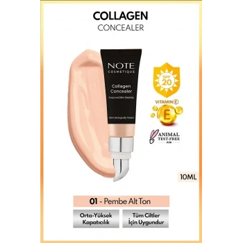 Collagen SPF 20 Göz Altı Kapatıcısı - 01 Açık