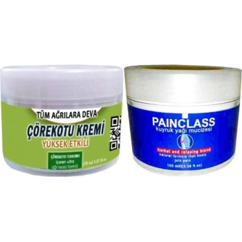 Çörek Otu Krem 150 Ml+Painclass 100 ml Kuyruk Yağı Kremi