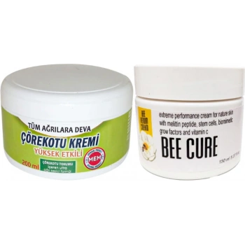 Çörek Otu Kremi Green Box 200 ml + Beecure 150 ml Krem / Krem Seti