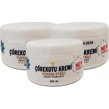 Çörek Otu Kremi White Box 200 ml Bakım Masaj Kremi x 3 Ad
