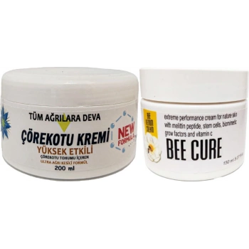 Çörek Otu Kremi White Box 200 ml + Beecure Krem 150 ml / Krem Seti