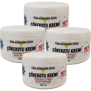 Çörek Otu Kremi White Box 4 Tane x 200 ml HZNZF145