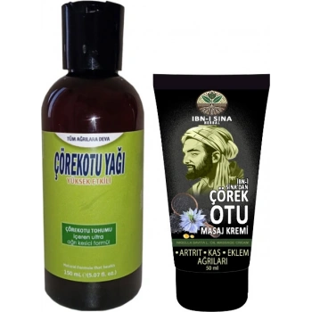 Çörek Otu Yağı 150 ml + Ibn-I Sina Çörek Otu Kremi 50 ml