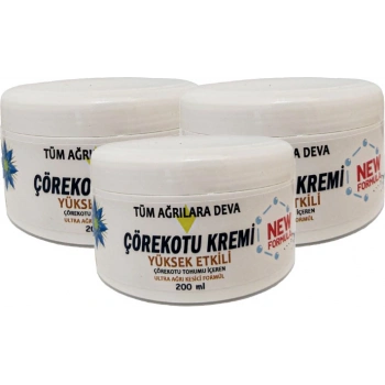 Corex Çörek Otu Kremi White Box 200 ml Kremi 3 Adet
