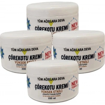 Corex Çörek Otu Kremi White Box 4 Tane x 200 ml