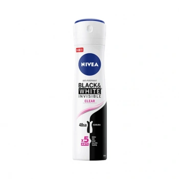 Deo Bayan İnvisible Black&White Clear 150Ml 1 Adet
